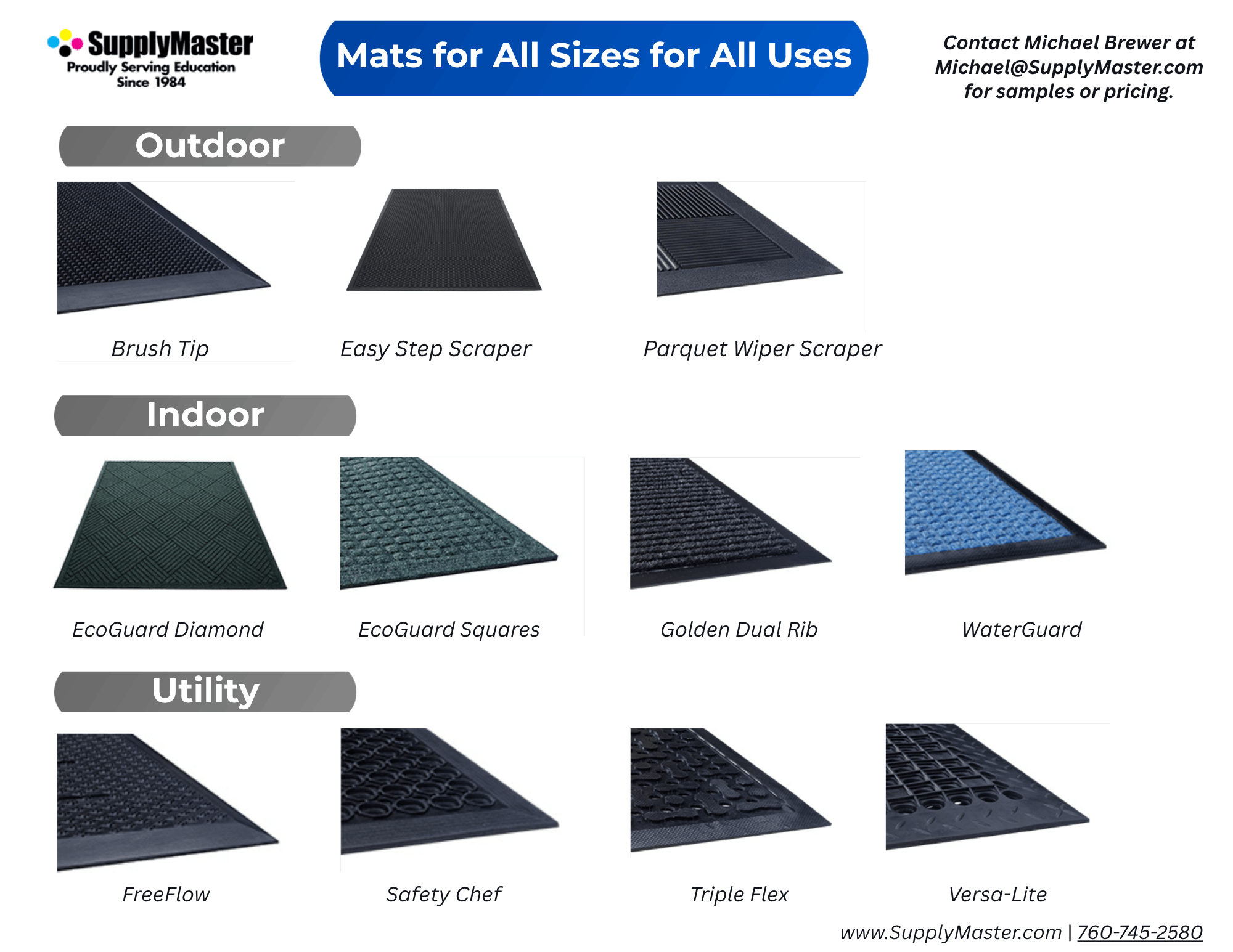 Mats for all sizes for all uses